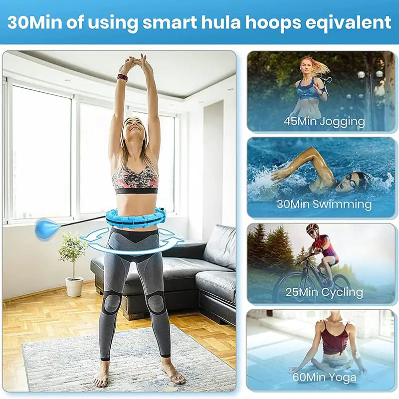 Weighted Infinity Hula Hoop - Hula Hoop With Weights